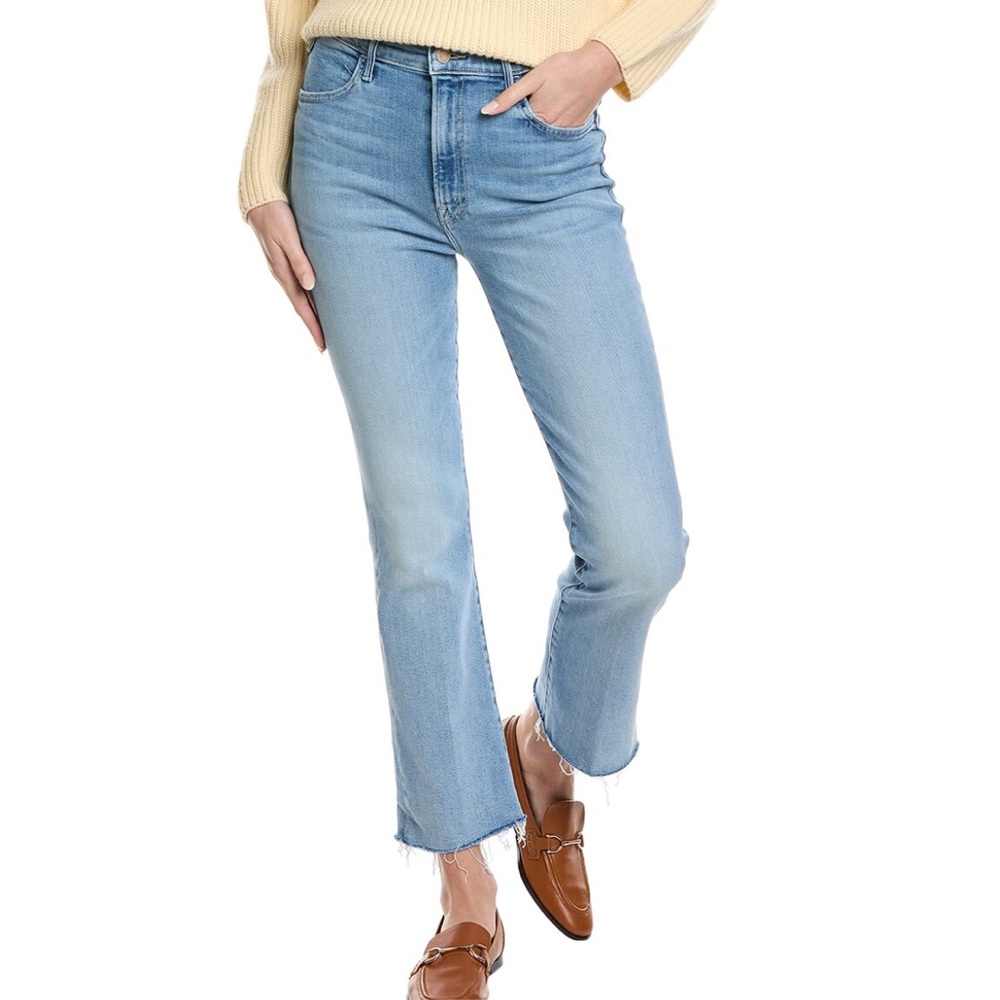 MOTHER Denim the hustler ankle fray